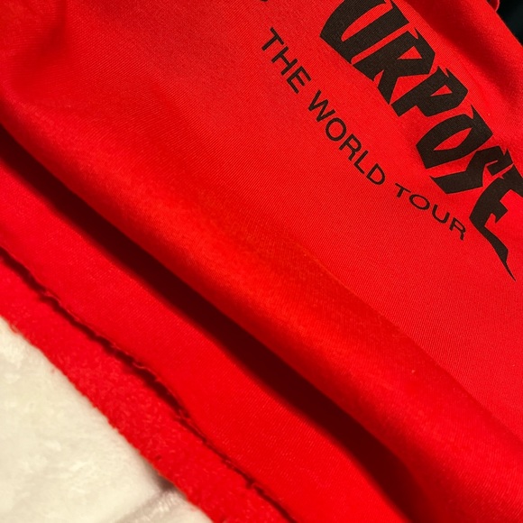 JUSTIN BIEBER Purpose World Tour Cropped Sweater ♥️ - Picture 7 of 8